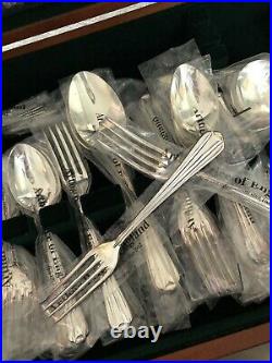 Arthur Price 44 Piece Silver Plated Cutlery Set In Case