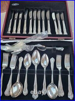 Arthur Price 50 Piece Canteen Of County Plate Cutlery