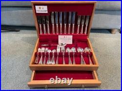 Arthur Price 50 piece silver plated cutlery canteen