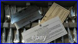 Arthur Price 56 Piece Cutlery Set EPNS Silver Plated Kings Design