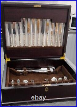 Arthur Price 82 piece 8x place settings Silver Service Kings Pattern