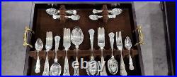 Arthur Price 82 piece 8x place settings Silver Service Kings Pattern