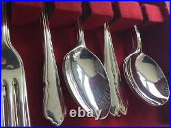 Arthur Price Dubarry Cutlery canteen 44 piece Arden silver plate complete boxed