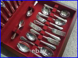 Arthur Price Dubarry Cutlery canteen 44 piece Arden silver plate complete boxed