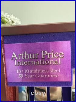 Arthur Price Dunstall 18/10 stainless steel. 71 pieces