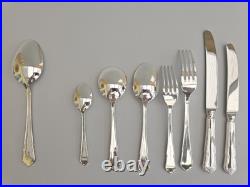 Arthur Price Empire pattern cutlery 60 pieces set serves 8 people