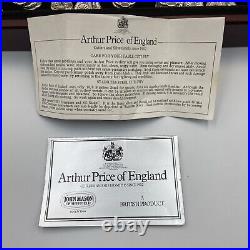 Arthur Price John Mason 44 Piece Cutlery set Canteen Wooden Box silver plate