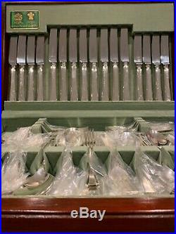 Arthur Price Of England Silver Plate 60 Piece Canteen Brand New
