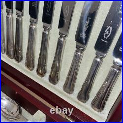 Arthur Price Of England Stainless Steel Silver Plated Cutlery Set 75 Pieces Set