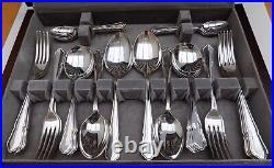Arthur Price Silver Plated Cutlery Canteen 44 Piece Dubarry