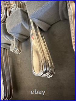 Arthur Price Silver Plated Cutlery Set 76 Pieces In Box Bead Design Arthur Price Silver Plated Cutlery Set 76 Pieces In Box Bead Design