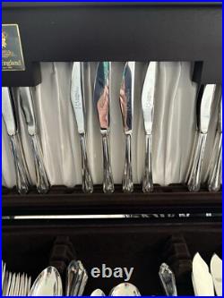 Arthur Price Stainless Steel 94 Piece Cutlery Set Boxed