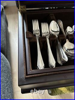 Arthur Price Stainless Steel 94 Piece Cutlery Set Boxed