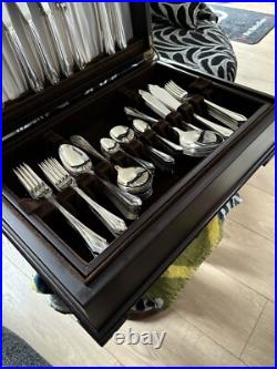 Arthur Price Stainless Steel 94 Piece Cutlery Set Boxed