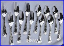 Arthur Price of England 50 Piece Silver Plated Canteen Cutlery Set EPNS A1