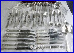 Arthur Price of England 50 Piece Silver Plated Canteen Cutlery Set EPNS A1