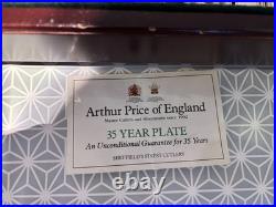 Arthur Price of England 80 piece Stainless Steel Cutlery Set
