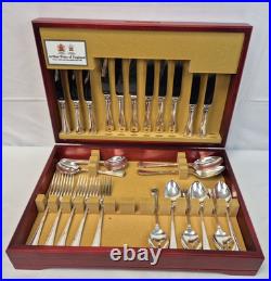 Arthur Price of England Cutlery Set in Wooden Case Mixed Pieces / Part Set -F2
