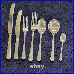 Arthur Price of England Grecian Vintage Silver Plated Cutlery Set 44 piece