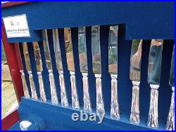 Arthur Price of England Vintage Silver Plated Cutlery Set 33 Piece