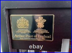 Arthur Price silver kings cutlery canteen for 8 people 104 pieces in total
