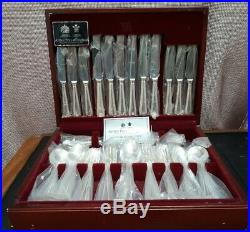 Arthur Price silver plated Bead pattern canteen for 6, 44 pieces