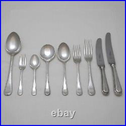 BEAD Design Arthur Price of England Silver Service 84 Piece Canteen of Cutlery