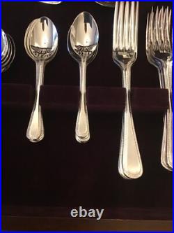 BEAD Design By Osborne of Sheffield England 84 Piece Cutlery Set