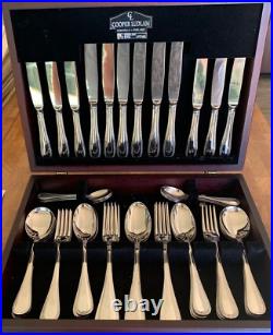 BEAD Design Cooper Ludlam Stainless Steel 44 Piece Canteen of Cutlery Set UNUSED