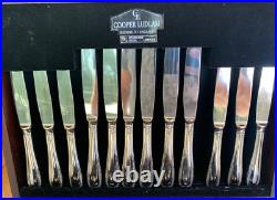 BEAD Design Cooper Ludlam Stainless Steel 44 Piece Canteen of Cutlery Set UNUSED
