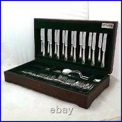 BEAD Design GEORGE BUTLER Kitemark Silver Service 84 Piece Canteen of Cutlery