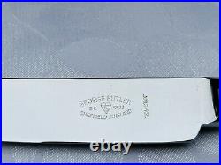 BEAD Design George Butler Sheffield Silver Service 82 Piece Canteen of Cutlery