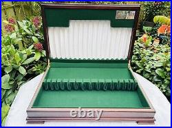 BEAD Design George Butler Sheffield Silver Service 82 Piece Canteen of Cutlery