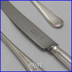 BEAD Design George Butler Sheffield Silver Service 84 Piece Canteen of Cutlery