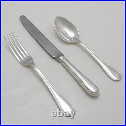 BEAD Design ROBERTS & BELK Sheffield Silver Service 84 Piece Canteen of Cutlery