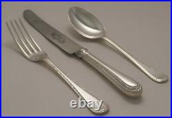 BEAD Design SHEFFIELD CROWN Silver Service Cutlery 10 Piece Place Setting