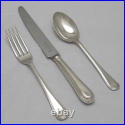 BEAD Pattern George Butler Kitemark Silver Service 124 Piece Canteen of Cutlery
