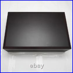 BEAD Pattern George Butler Kitemark Silver Service 124 Piece Canteen of Cutlery