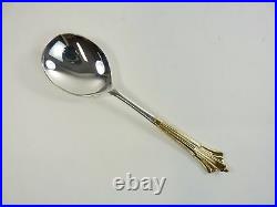 BN Fantastic 128 piece Davenport & Sullivan Gold/Silver Plated canteen cutlery