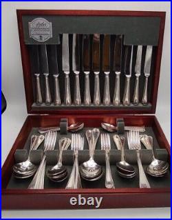 BUTLER of Sheffield CAVENDISH COLLECTION Bead Design 60 PIECE SilverPlate