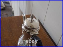 Barker Ellis Silver Plate 3 Piece Tea/Coffee Set Pot Creamer
