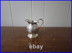 Barker Ellis Silver Plate 3 Piece Tea/Coffee Set Pot Creamer