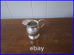 Barker Ellis Silver Plate 3 Piece Tea/Coffee Set Pot Creamer