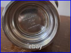 Barker Ellis Silver Plate 3 Piece Tea/Coffee Set Pot Creamer
