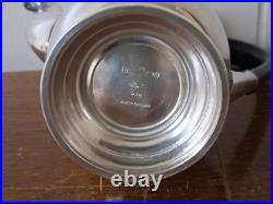 Barker Ellis Silver Plate 3 Piece Tea/Coffee Set Pot Creamer