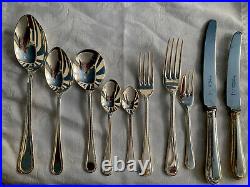 Bead Design ARTHUR PRICE Silver Service 58 Piece Canteen of Cutlery