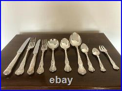 Beautiful 113 Piece Canteen Of Kings Pattern Double Struck Cutlery For 12 People