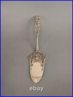 Beautiful Rare 800 Silver Cake Serving Shovel