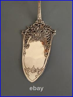 Beautiful Rare 800 Silver Cake Serving Shovel