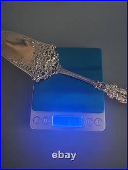 Beautiful Rare 800 Silver Cake Serving Shovel